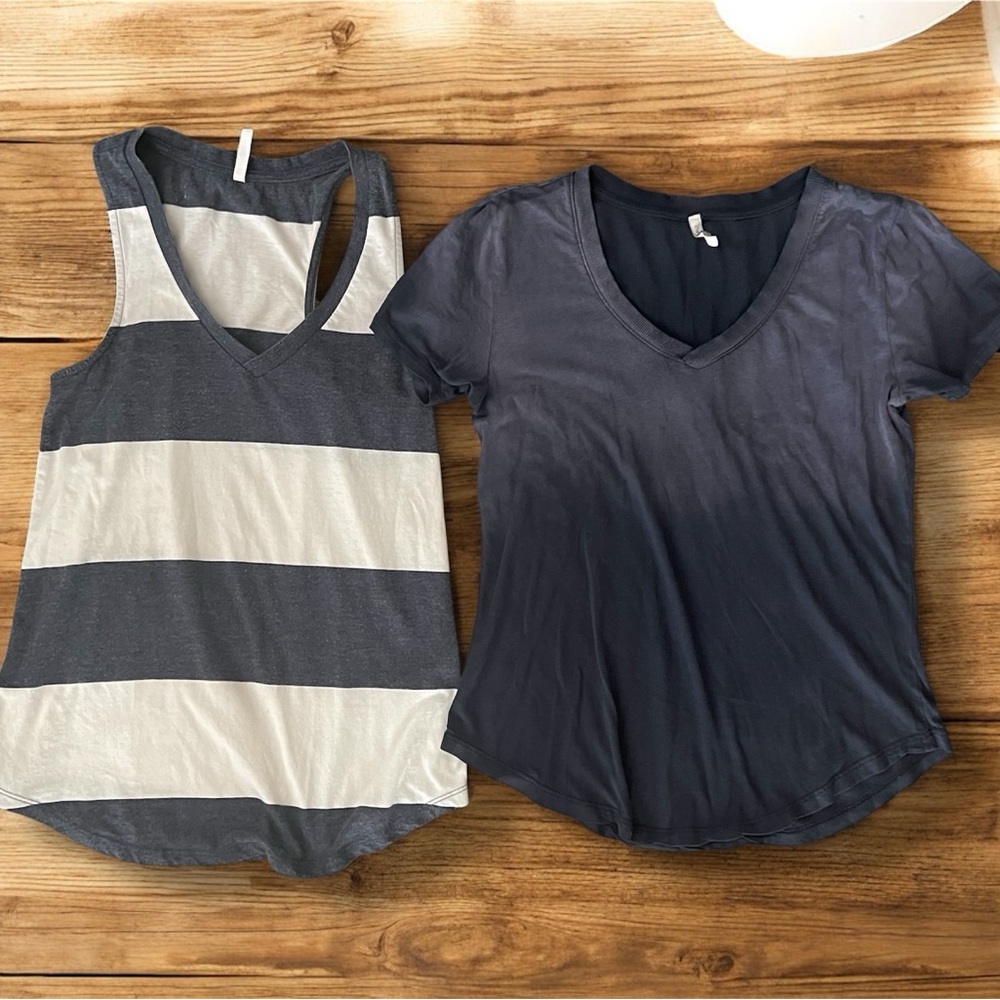 Zsupply Bundle of 2 Lightweight Blue Tops Size XS